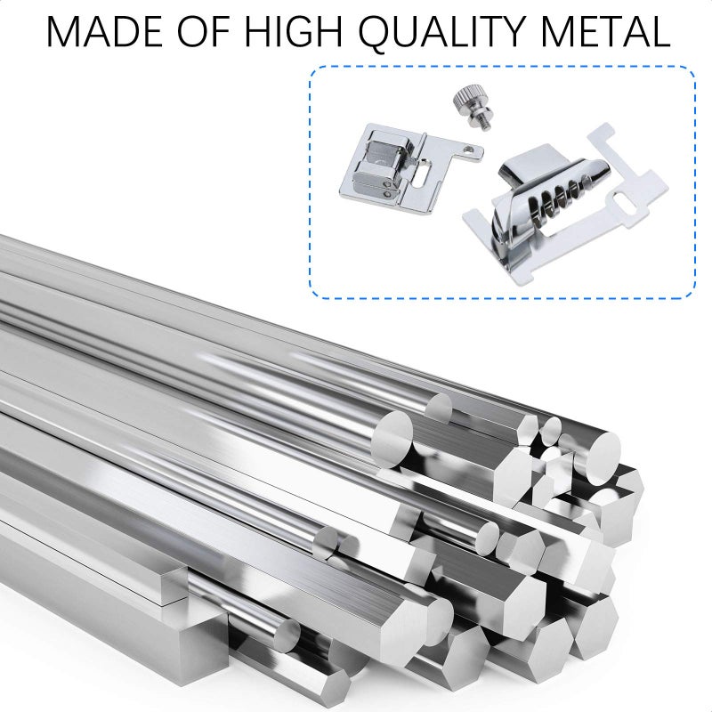 VANICE Binder Presser Foot Snap On Bias Tape Foot - Fits All Low Shank Snap-On Singer, Brother, Babylock, Euro-Pro, Janome, Kenmore, White, Juki, New Home, Simplicity, Elna and More - Image 5